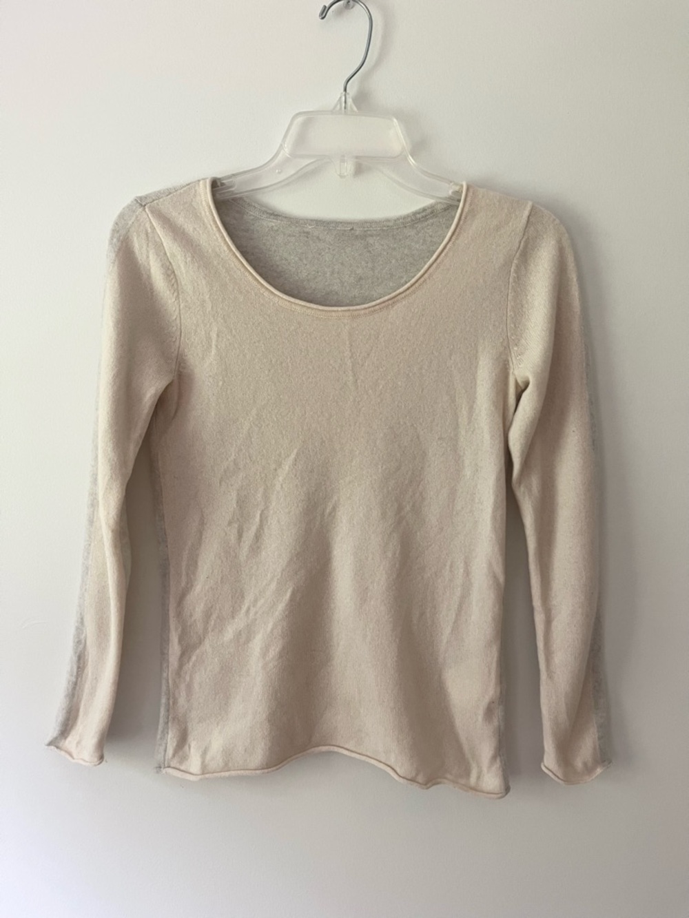 Ralph Lauren Cashmere Sweater Neutral Cream Elevated Quiet Luxury